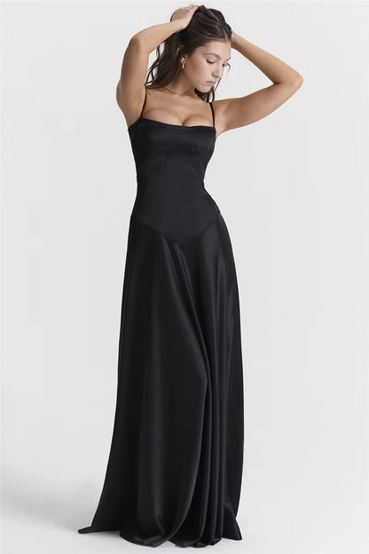 CELIA MAXI DRESS - BLACK