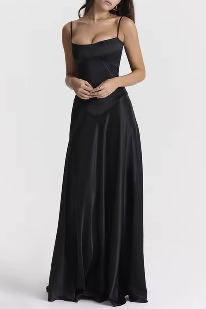 CELIA MAXI DRESS - BLACK