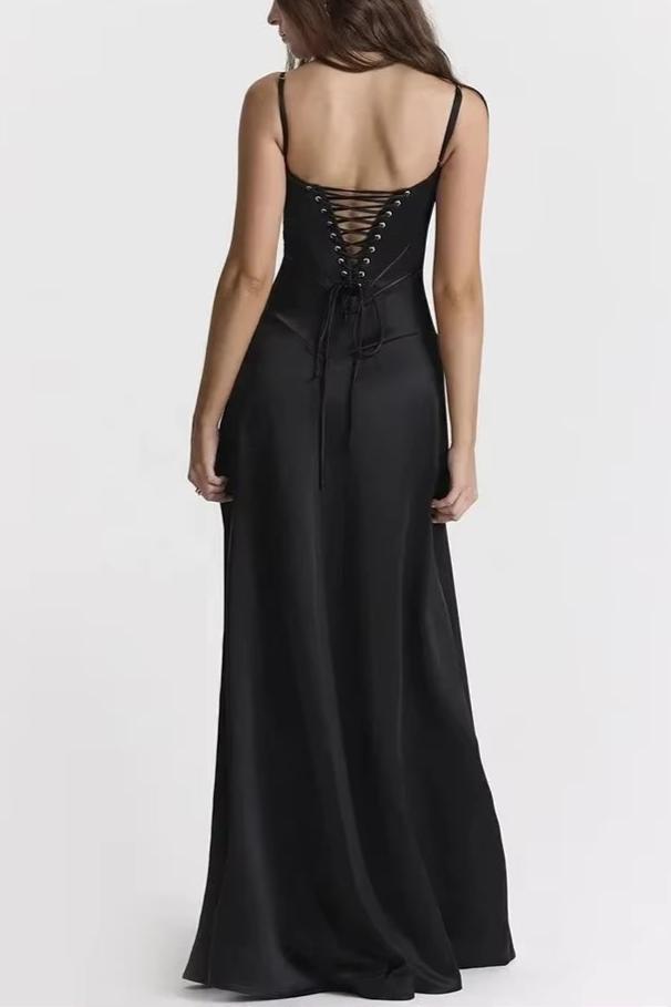 CELIA MAXI DRESS - BLACK