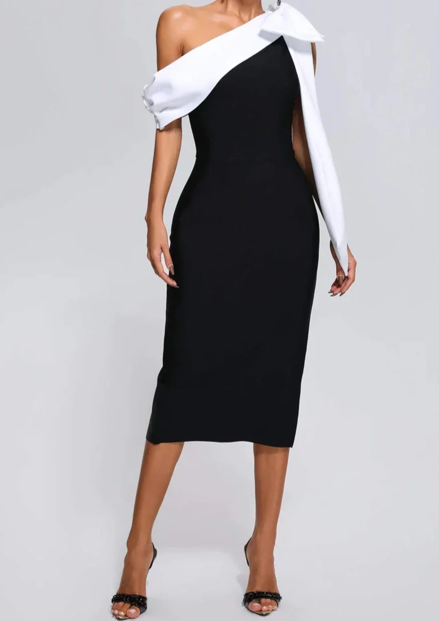 CARMEN MIDI DRESS